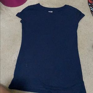 Navy blue top